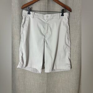 Men’s Preppy Nike Golf Tour Performance Shorts Ivory Size 32